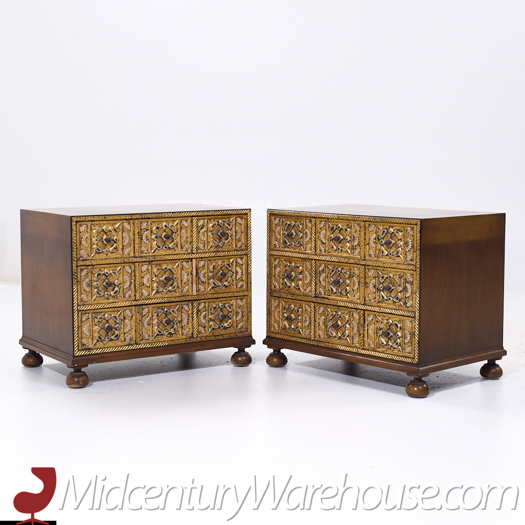 William A. Berkey Furniture for Widdicomb Mid Century Nightstands - Pair