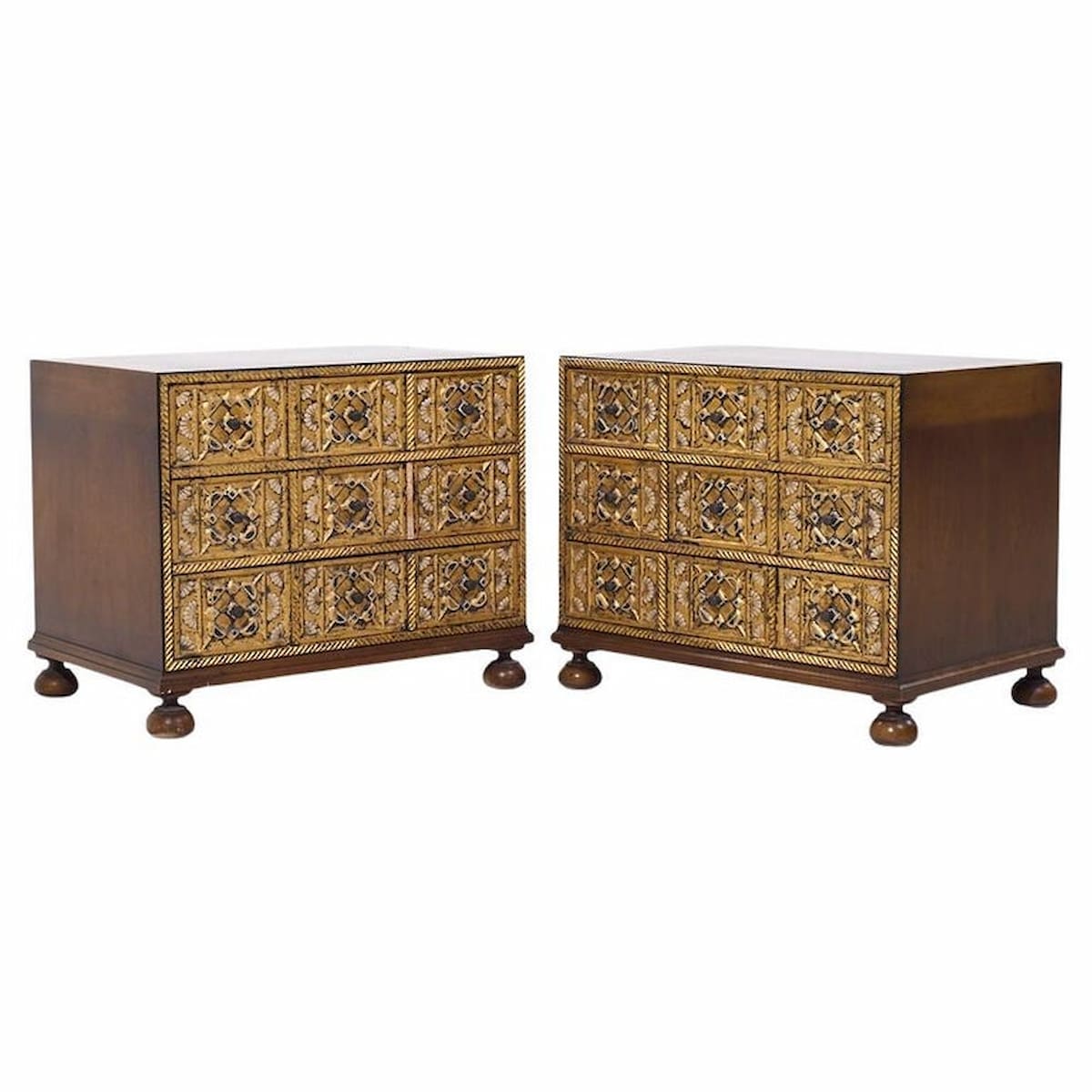 William A. Berkey Furniture for Widdicomb Mid Century Nightstands - Pair