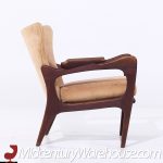 Adrian Pearsall for Craft Associates 2291-c Mid Century Walnut Lounge Chair - Pair