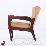 Adrian Pearsall for Craft Associates 2291-c Mid Century Walnut Lounge Chair - Pair