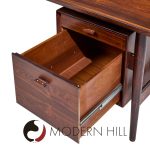 Arne Vodder for Sibast Model 209 Mid Century Rosewood Desk with Return | Mid Century Modern Furniture - Mid Century Furniture Chicago Arne Vodder for Sibast Model 209 Mid Century Rosewood Desk with Return