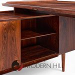 Arne Vodder for Sibast Model 209 Mid Century Rosewood Desk with Return | Mid Century Modern Furniture - Mid Century Furniture Chicago Arne Vodder for Sibast Model 209 Mid Century Rosewood Desk with Return