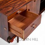 Arne Vodder for Sibast Model 209 Mid Century Rosewood Desk with Return | Mid Century Modern Furniture - Mid Century Furniture Chicago Arne Vodder for Sibast Model 209 Mid Century Rosewood Desk with Return