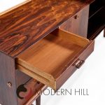 Arne Vodder for Sibast Model 209 Mid Century Rosewood Desk with Return | Mid Century Modern Furniture - Mid Century Furniture Chicago Arne Vodder for Sibast Model 209 Mid Century Rosewood Desk with Return