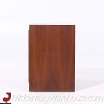 Dillingham Mid Century Pecky Cypress Nightstands - Pair