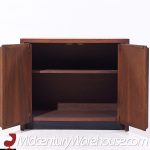 Dillingham Mid Century Pecky Cypress Nightstands - Pair