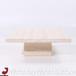 Ello Style Mid Century Travertine Coffee Table