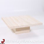 Ello Style Mid Century Travertine Coffee Table