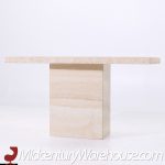 Ello Style Mid Century Travertine Console Table