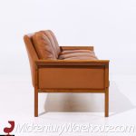 Fredrik Kayser Model-934 Mid Century Teak and Leather Sofa