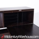 George Nelson for Herman Miller Mid Century Desk with Return