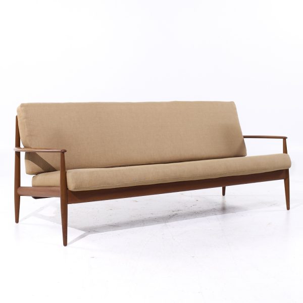 Grete Jalk for France and Son Mid Century Danish Teak Sofa