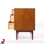 Kipp Stewart for Drexel Declaration Mid Century 6 Drawer Walnut Lowboy Dresser