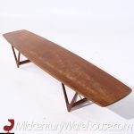 Kurt Østervig for Jason Møbler Mid Century Extra Large Danish Teak Coffee Table