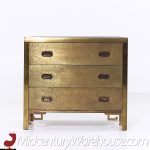 Mastercraft Mid Century Brass Chest of Drawers