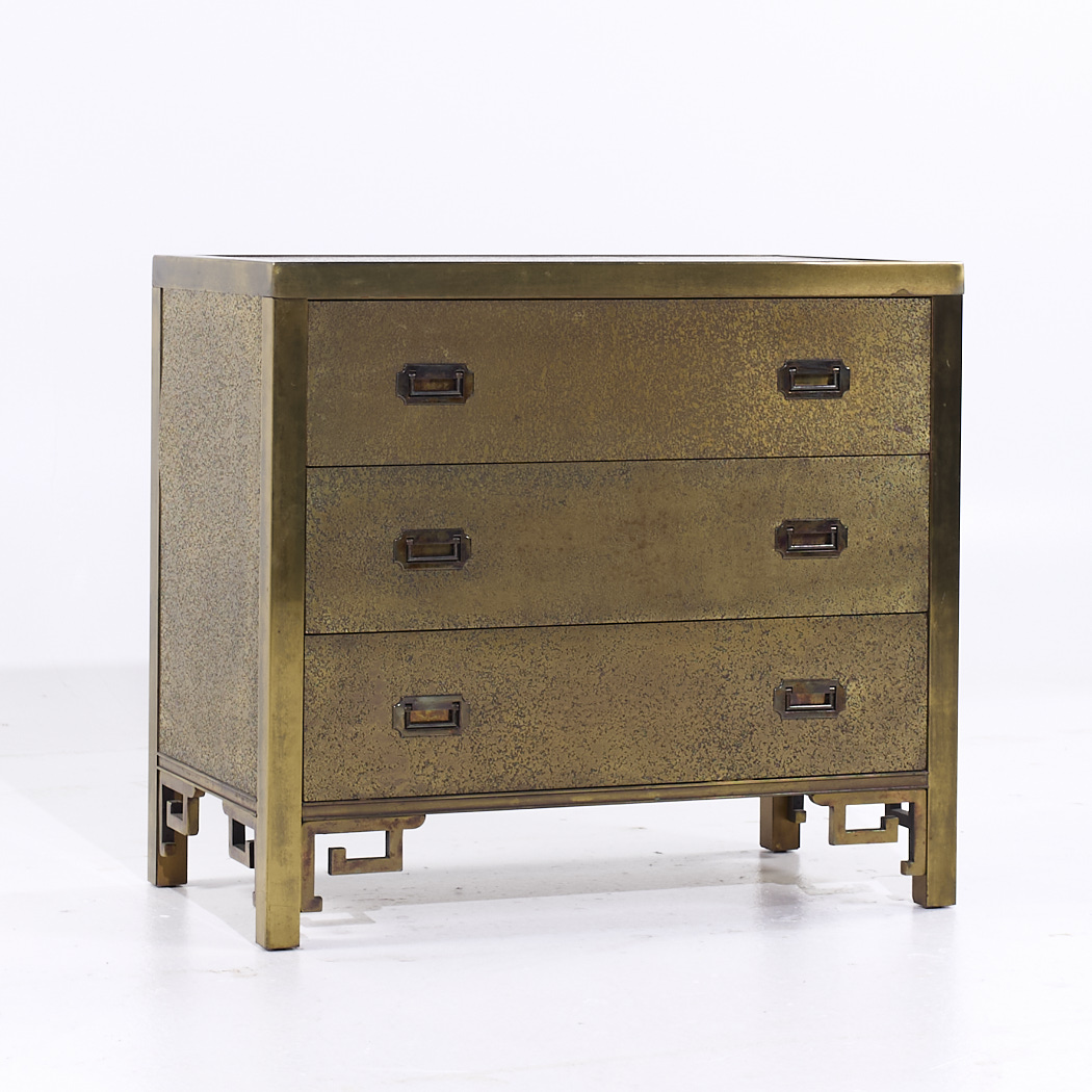 Mastercraft Mid Century Brass Chest of Drawers