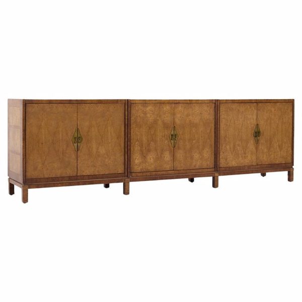 Mastercraft Mid Century Burlwood Credenza