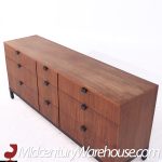 Milo Baughman for Directional Mid Century Walnut Lowboy Dresser