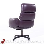 Otto Zapf for Knoll Mid Century Leather Office Chair