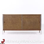 Paul Mccobb for Calvin Linear Mid Century Walnut Credenza