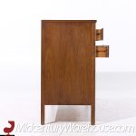 Paul Mccobb for Calvin Linear Mid Century Walnut Credenza