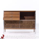 Paul Mccobb for Calvin Linear Mid Century Walnut Credenza