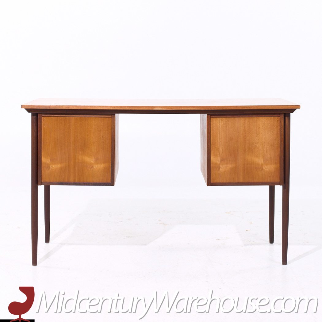 Peter Lovig Style Mid Century Danish Teak Desk