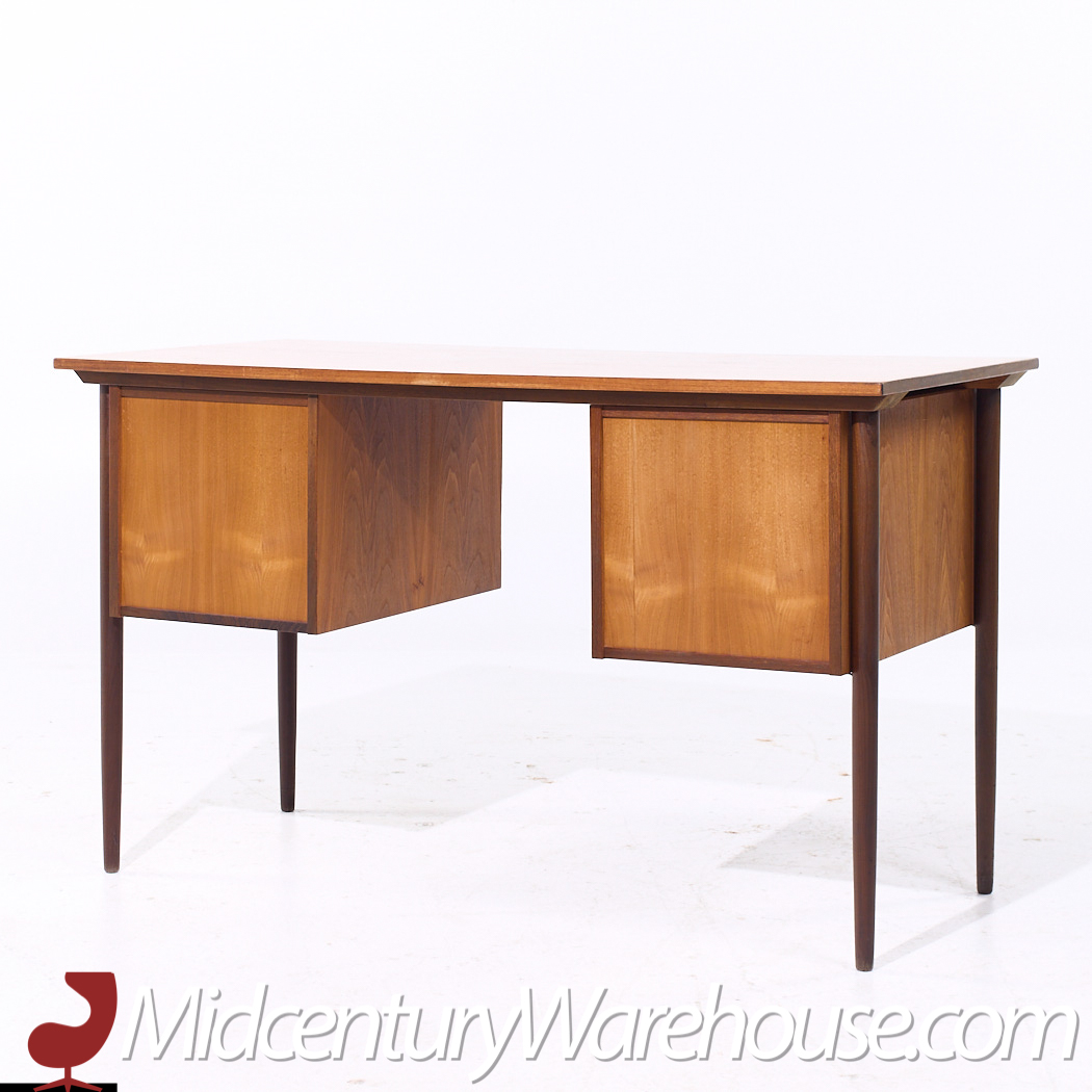 Peter Lovig Style Mid Century Danish Teak Desk