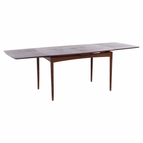 Sorø Stolefabrik Mid Century Danish Rosewood Hidden Leaf Expanding Dining Table