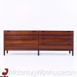 Svend Langkilde Møbler Mid Century Danish Rosewood Lowboy Dresser