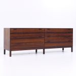 Svend Langkilde Møbler Mid Century Danish Rosewood Lowboy Dresser