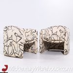 Vladimir Kagan for Preview Mid Century Lounge Chairs - Pair