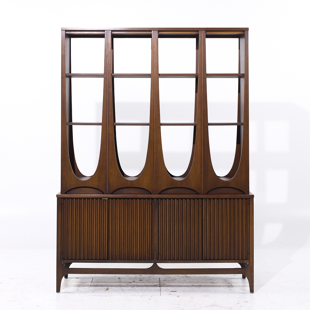 Broyhill Brasilia Mid Century Walnut Room Divider