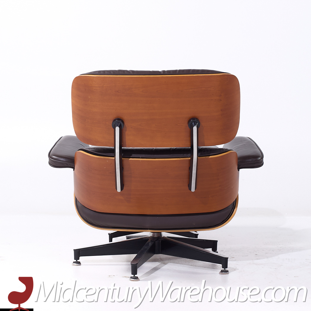 Charles and Ray Eames for Herman Miller Mid Century Eames Lounge Chair with Ottoman