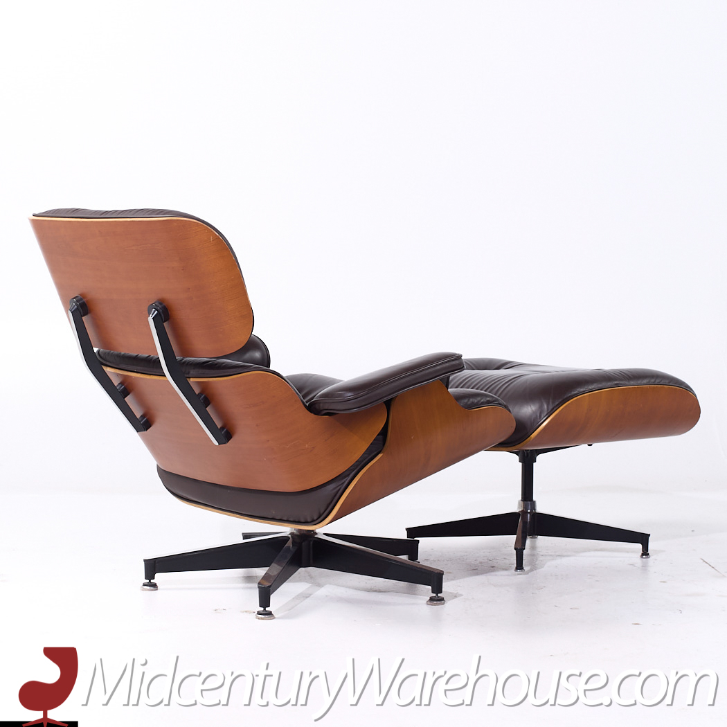 Charles and Ray Eames for Herman Miller Mid Century Eames Lounge Chair with Ottoman
