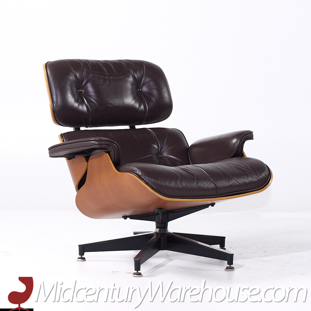 Charles and Ray Eames for Herman Miller Mid Century Eames Lounge Chair with Ottoman