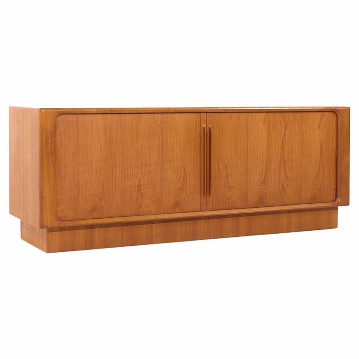 Dyrlund Mid Century Tambour Door Credenza