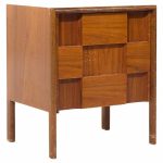 Edmond Spence Mid Century Swedish Walnut Nightstand | Mid Century Modern Furniture - Mid Century Furniture Chicago Edmond Spence Mid Century Swedish Walnut Nightstand