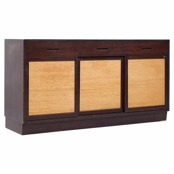 Edward Wormley for Dunbar Mid Century Mahogany Credenza