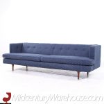 Edward Wormley for Dunbar Mid Century Walnut Sofa