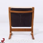Ingmar Relling for Westnofa Mid Century Siesta Norwegian White Leather Bentwood Lounge Chair | Mid Century Modern Furniture - Mid Century Furniture Chicago Ingmar Relling for Westnofa Mid Century Siesta Norwegian White Leather Bentwood Lounge Chair