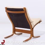 Ingmar Relling for Westnofa Mid Century Siesta Norwegian White Leather Bentwood Lounge Chair | Mid Century Modern Furniture - Mid Century Furniture Chicago Ingmar Relling for Westnofa Mid Century Siesta Norwegian White Leather Bentwood Lounge Chair