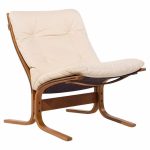Ingmar Relling for Westnofa Mid Century Siesta Norwegian White Leather Bentwood Lounge Chair | Mid Century Modern Furniture - Mid Century Furniture Chicago Ingmar Relling for Westnofa Mid Century Siesta Norwegian White Leather Bentwood Lounge Chair