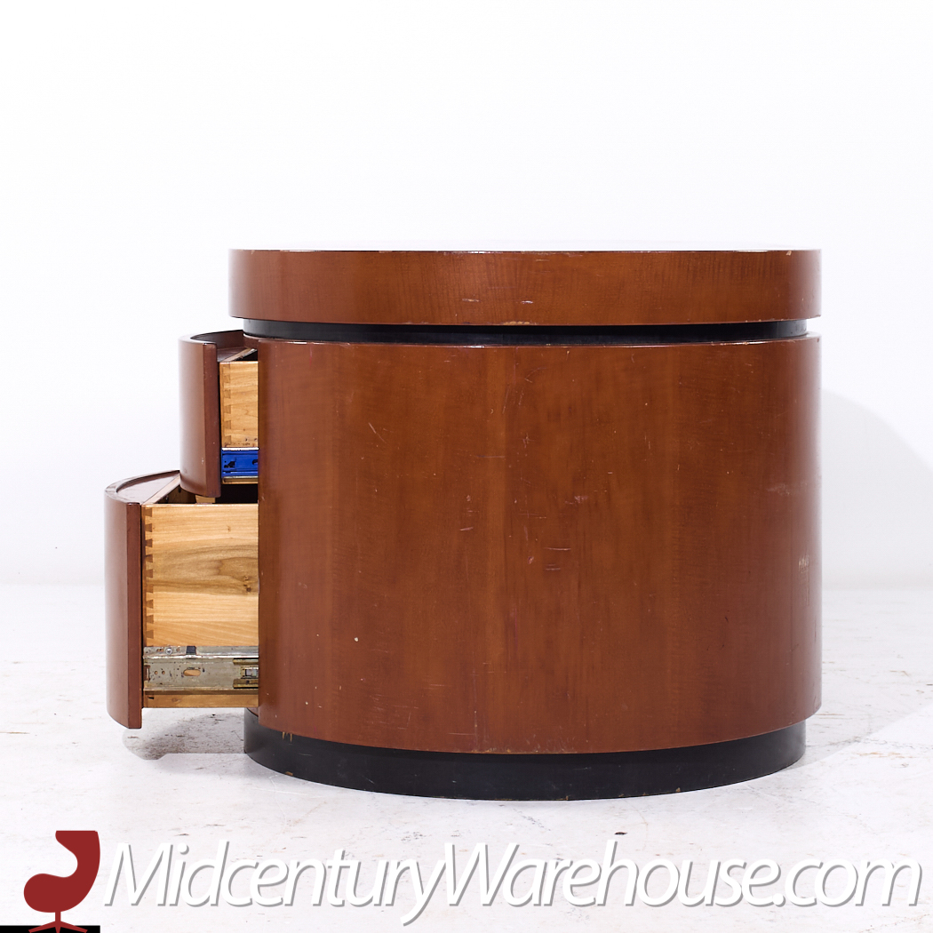 J. Wade Beam for Brueton Ponte Mid Century Walnut Cantilever Desk