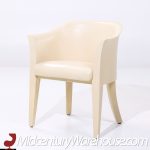 Karl Springer Mid Century Tulip Leather Dining Chairs - Set of 8 | Mid Century Modern Furniture - Mid Century Furniture Chicago Karl Springer Mid Century Tulip Leather Dining Chairs - Set of 8