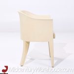 Karl Springer Mid Century Tulip Leather Dining Chairs - Set of 8 | Mid Century Modern Furniture - Mid Century Furniture Chicago Karl Springer Mid Century Tulip Leather Dining Chairs - Set of 8