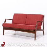 Lawrence Peabody for Selig Mid Century Settee Sofa | Mid Century Modern Furniture - Mid Century Furniture Chicago Lawrence Peabody for Selig Mid Century Settee Sofa
