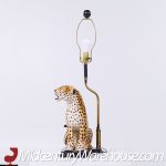 Mid Century Italian Ceramic Leopard Lamp | Mid Century Modern Furniture - Mid Century Furniture Chicago Mid Century Italian Ceramic Leopard Lamp