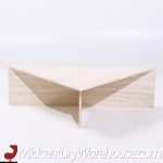 Mid Century Triangular Marble Coffee Table | Mid Century Modern Furniture - Mid Century Furniture Chicago Mid Century Triangular Marble Coffee Table