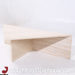 Mid Century Triangular Marble Coffee Table | Mid Century Modern Furniture - Mid Century Furniture Chicago Mid Century Triangular Marble Coffee Table